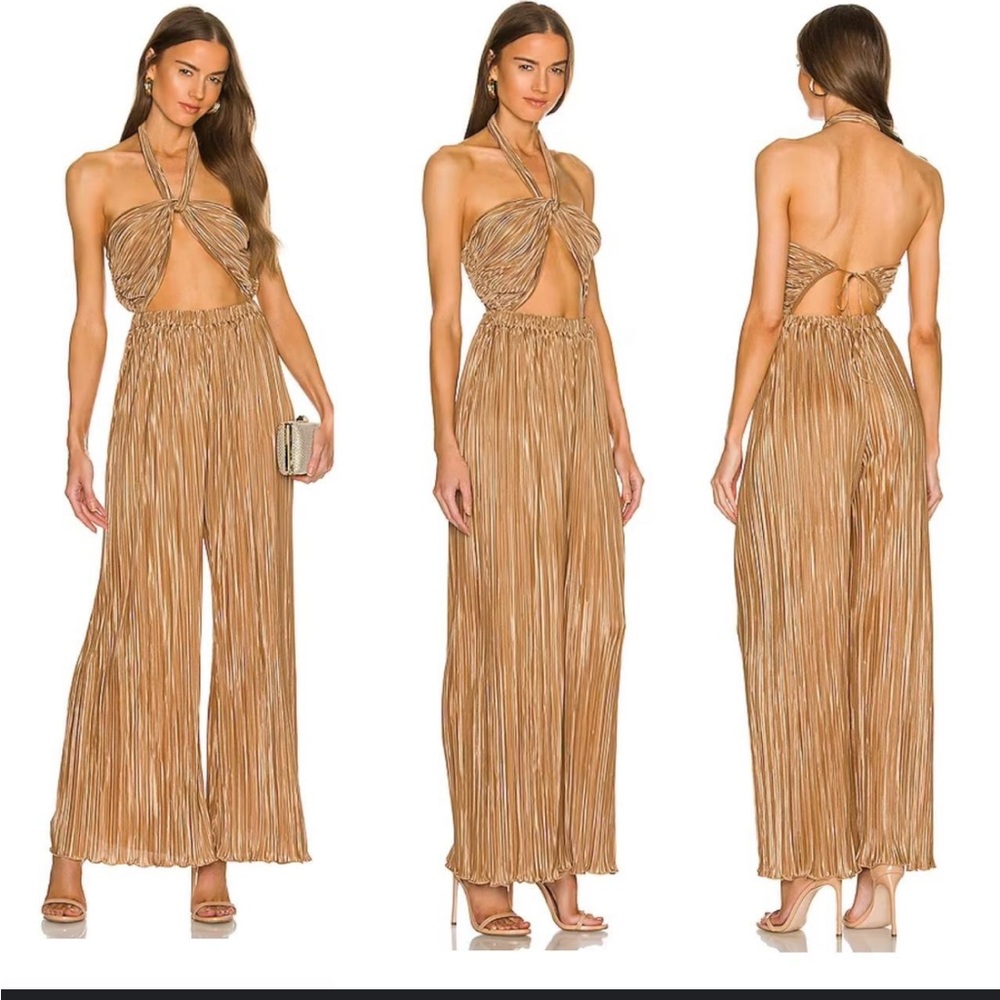 LPA Gold Baina Jumpsuit